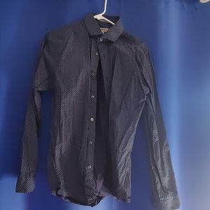 Fitted Express long sleeve dress shirt.